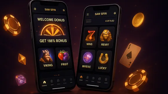 Saw Spin Casino Mobile App