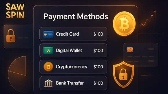 Saw Spin Casino First Deposit Bonus